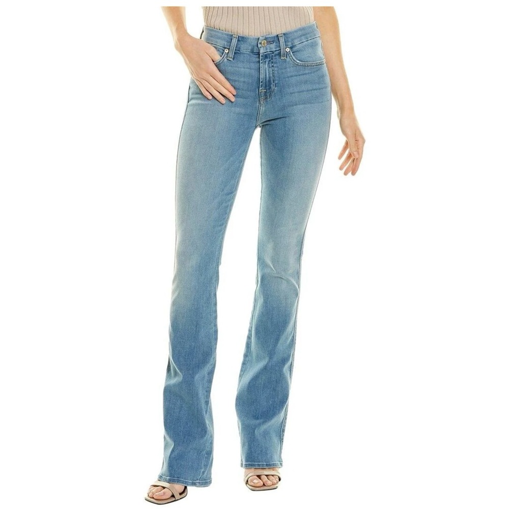 7 For All Mankind Kimmie Bootcut Jeans in Alta Blue